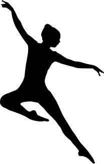 207x327 Jazz Dancer Clipart