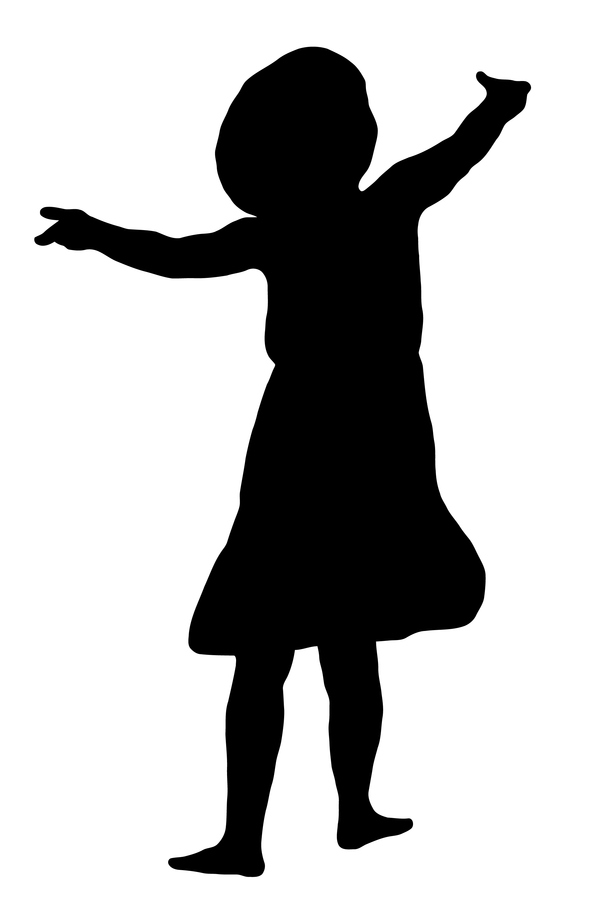 Hula Girl Silhouette at GetDrawings | Free download