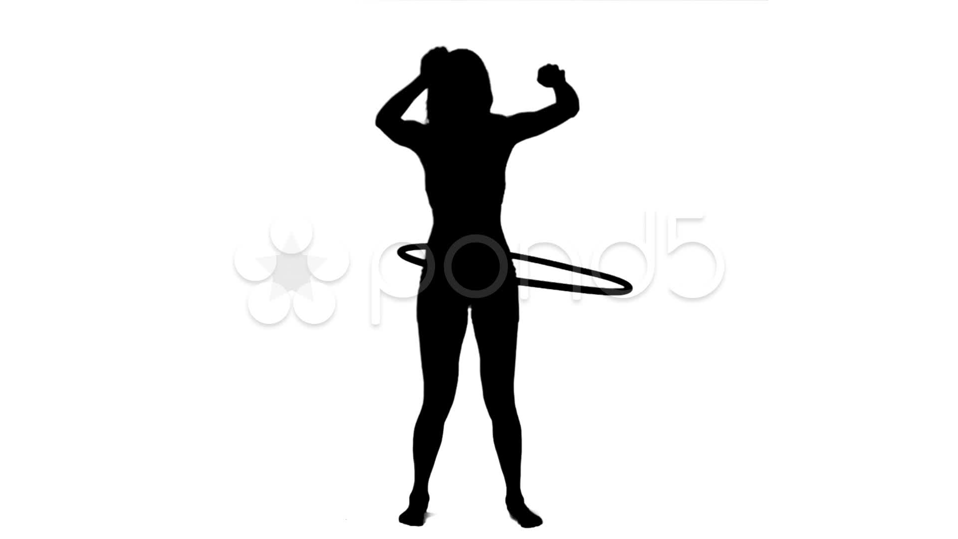 Hula Hoop Silhouette at GetDrawings | Free download