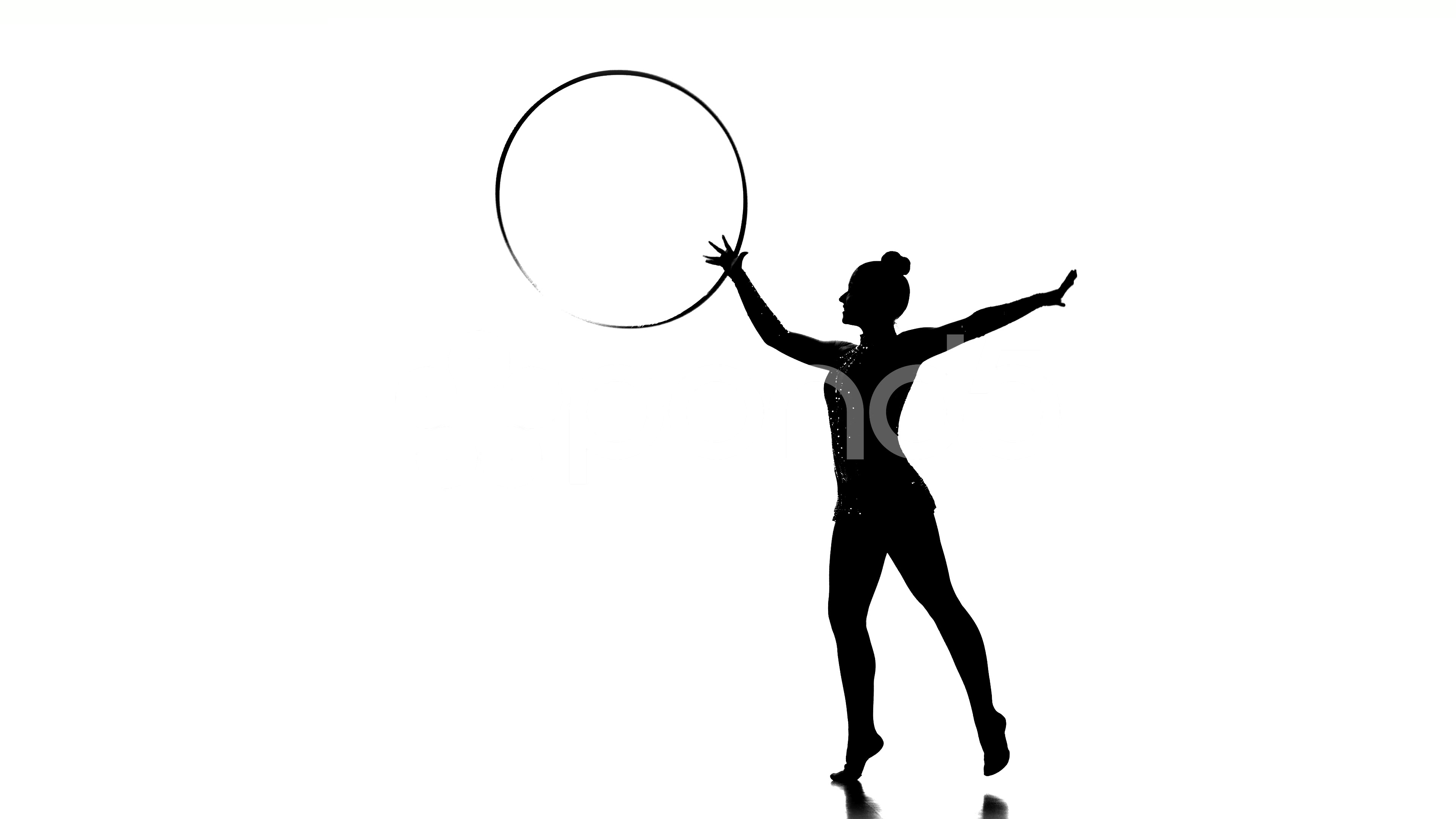 Hula Hoop Silhouette at GetDrawings | Free download