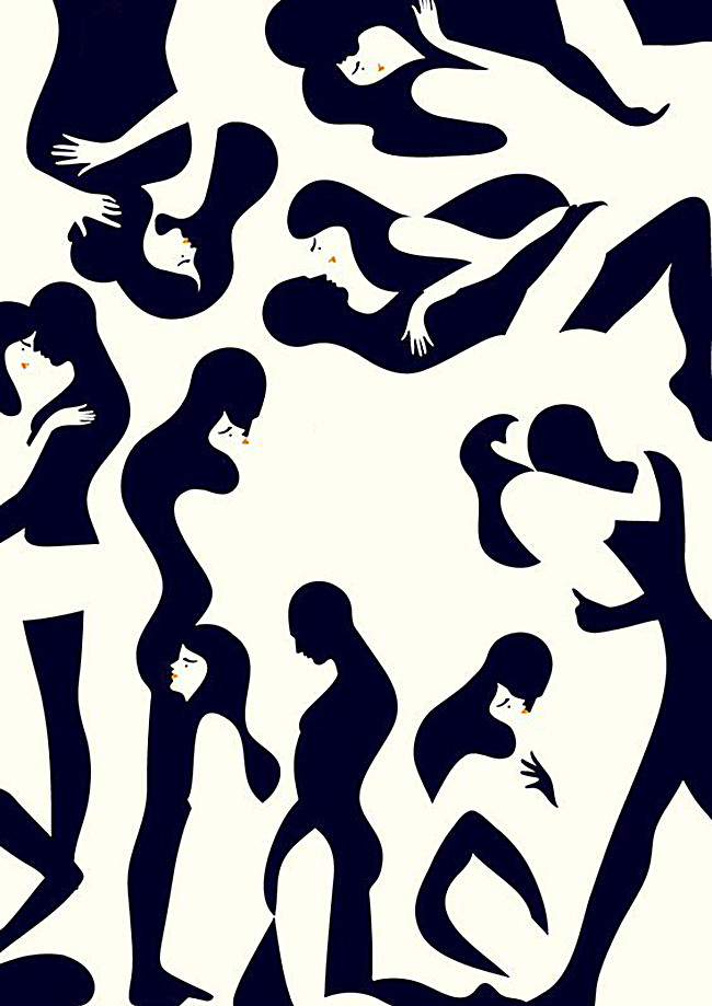 650x919 Geometric Mosaic Background Body, Human Body, Black Bars, Splice