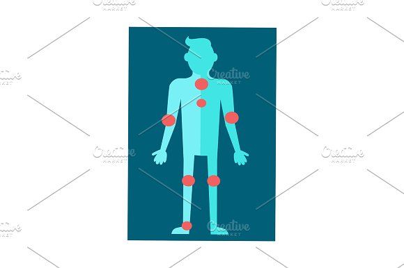 580x386 Anatomical Scheme Of Human Body Human Body And Flat Design