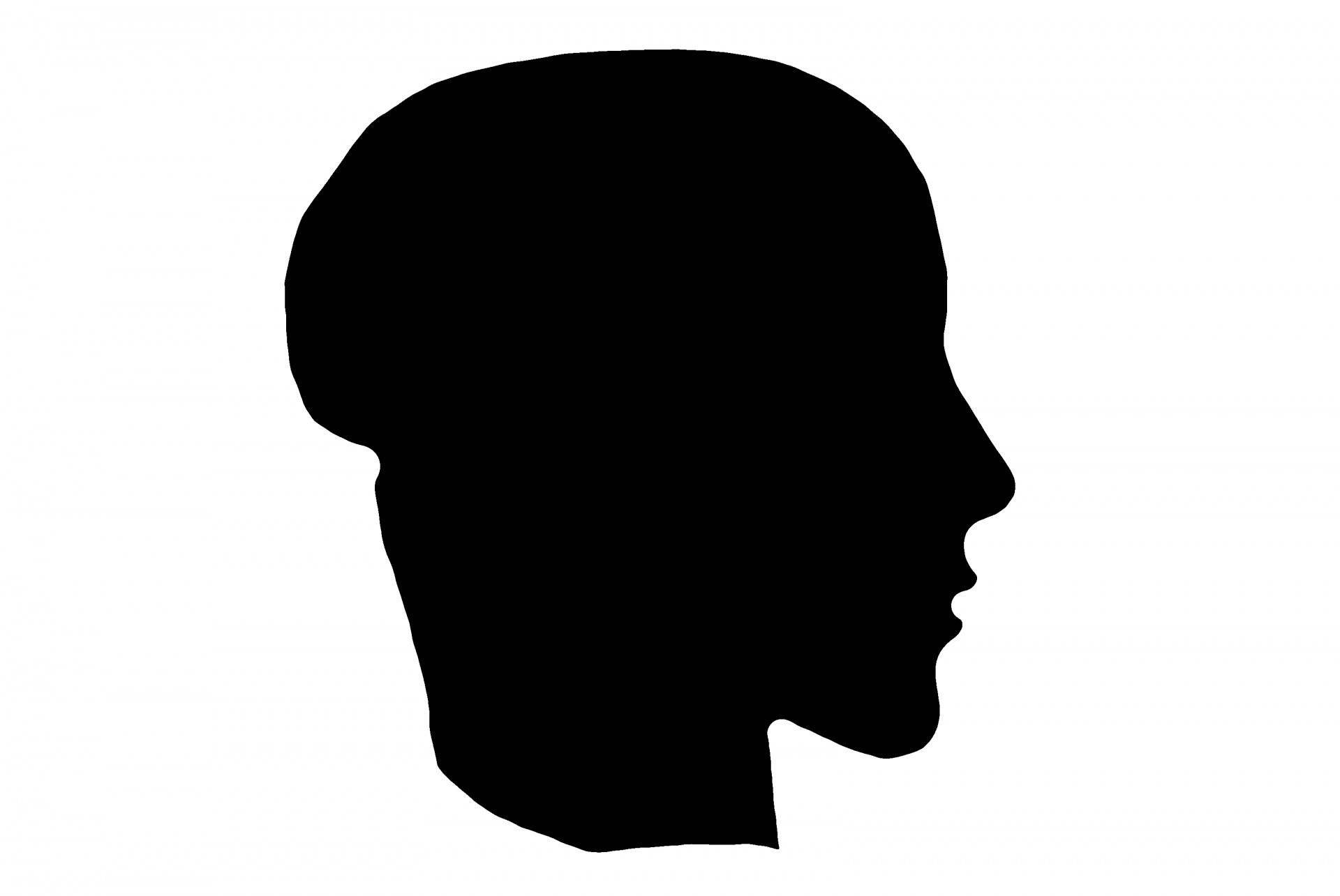 1920x1285 Human Head Silhouette Free Stock Photo