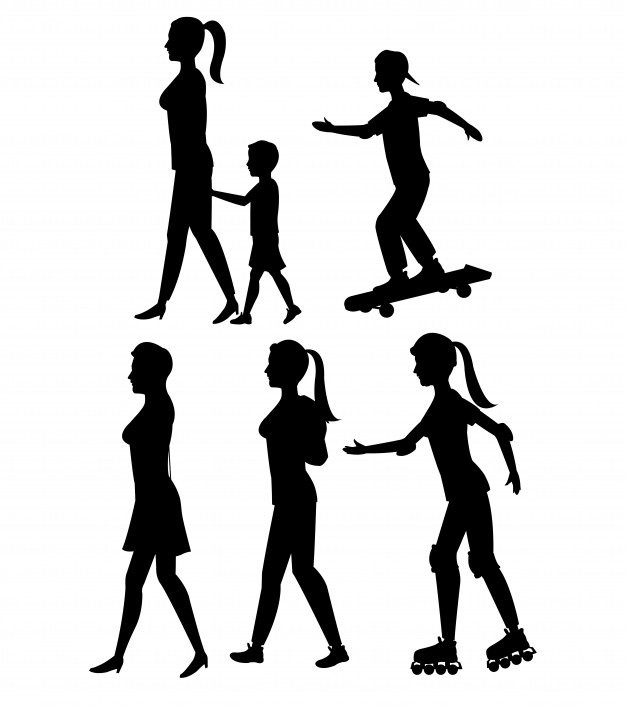 626x707 Human Figure Silhouette Vectors, Photos And Psd Files Free Download