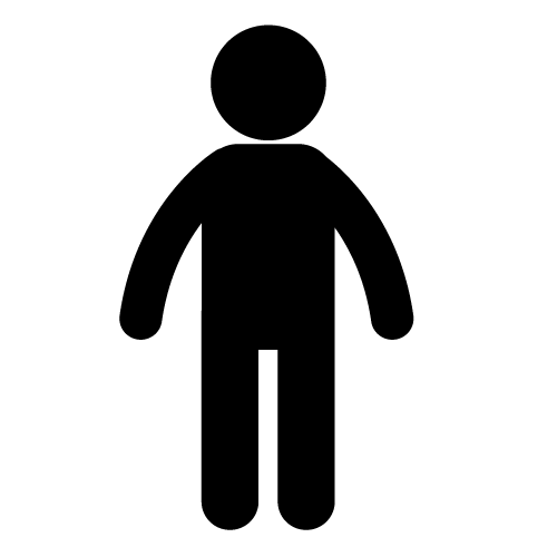 500x500 Human Clipart Silhouette