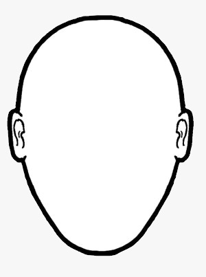300x403 Human Head Outline Clipart