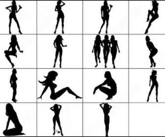 336x280 Ballet Dancer Silhouettes Brush Photoshop Brushes Photoshop
