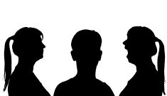 235x135 Vector Silhouette Profile Of A Woman's Stock Vectors