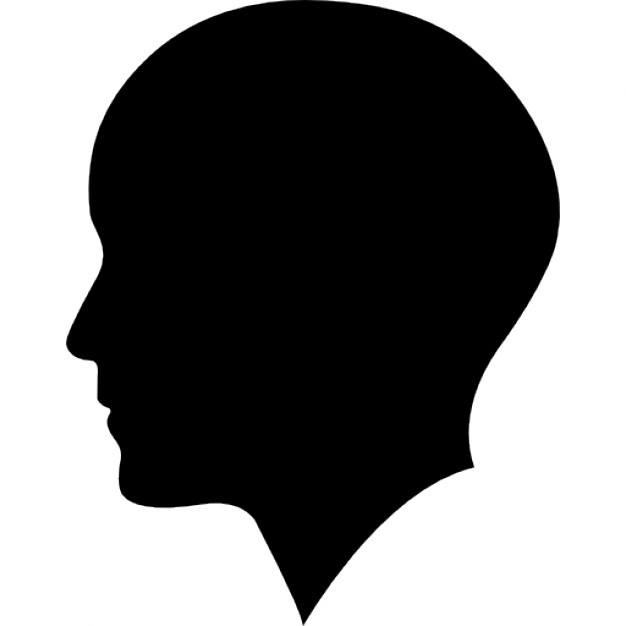 626x626 Profile Clipart Man Side View