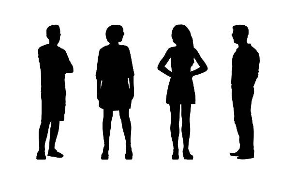 612x367 Clipart Person Silhouette Side Collection