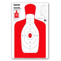 210x210 B27q Hs Red Silhouette Range Shooting Targets By Thompson