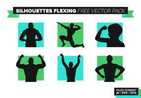 286x200 Human Silhouette Vector Free