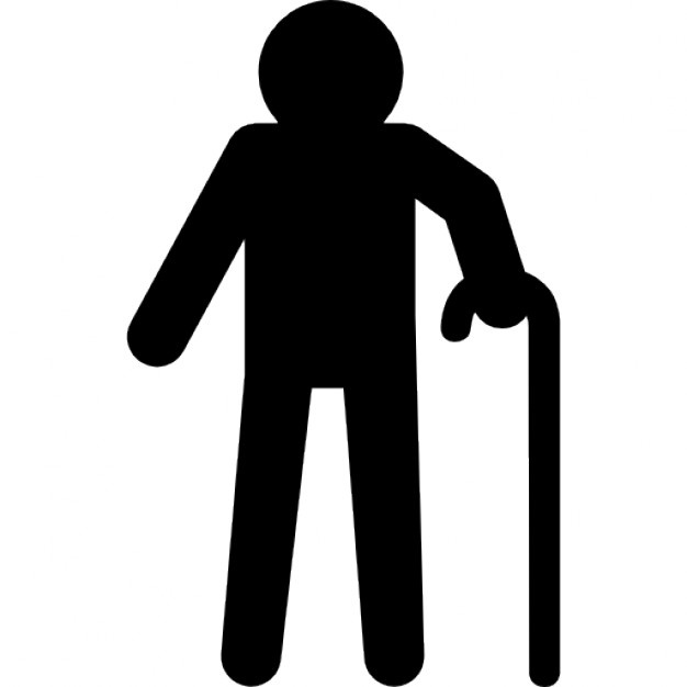 626x626 Old People Silhouette Vectors, Photos And Psd Files Free Download