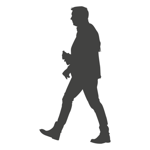 Human Walking Silhouette at GetDrawings | Free download