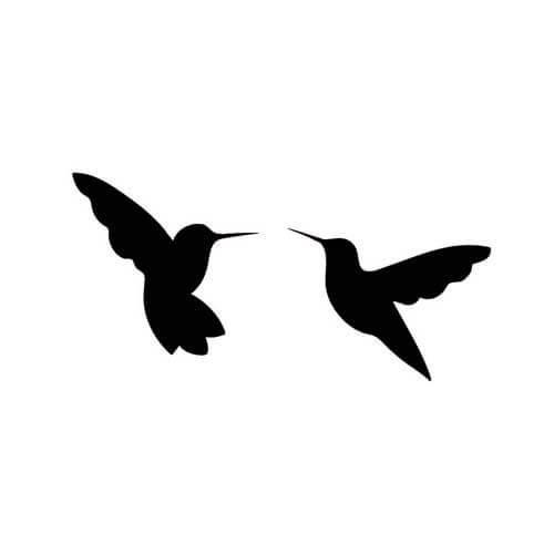 Hummingbird Silhouette Tattoo at GetDrawings | Free download