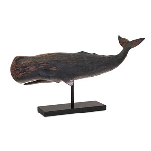 310x310 Wooden Whale Sculpture Wayfair