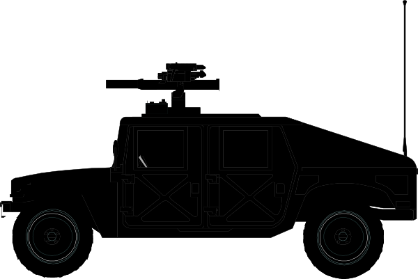 600x401 Hummer 2 Clip Art
