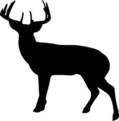236x240 Deer Hunting Silhouette