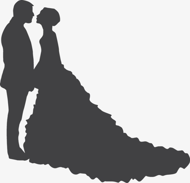 650x628 Wedding Silhouette, Sweetheart, Love, Husband Wife Png