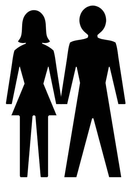 436x600 Man Woman Couple Silhouette Images Bulles