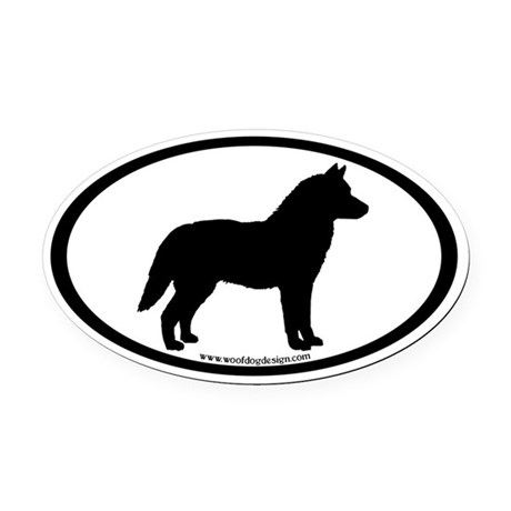460x460 Siberian Husky Car Accessories