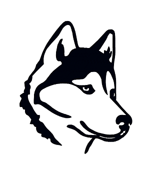 316x364 Husky Silhouette Designs By The Stitch