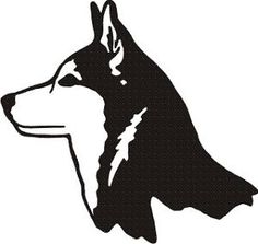 236x223 Husky Dog Vector Image.eps Silhouette Husky Dog