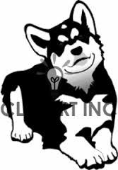 167x240 Husky Silhouette