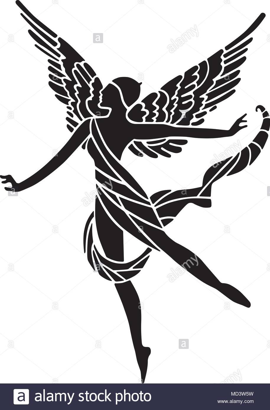 914x1390 Winged Stock Vector Images