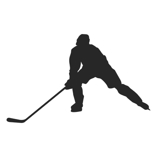 512x512 Ice Hokey Player Silhouette 1