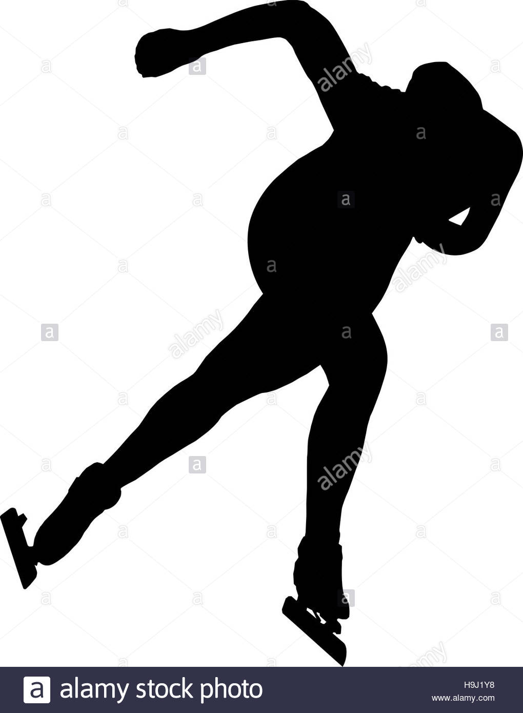 1020x1390 Ice Skaters Black And White Stock Photos Amp Images