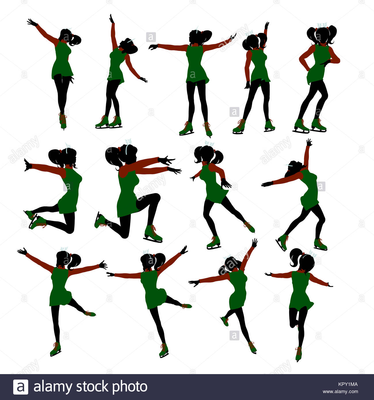 1300x1390 Figure Skating Cut Out Stock Images Amp Pictures
