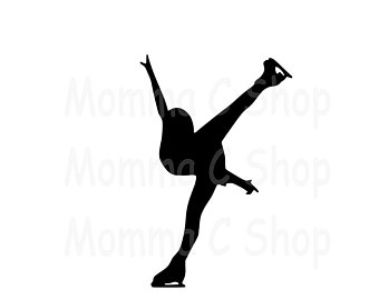 340x270 Ice Skating Svg Etsy