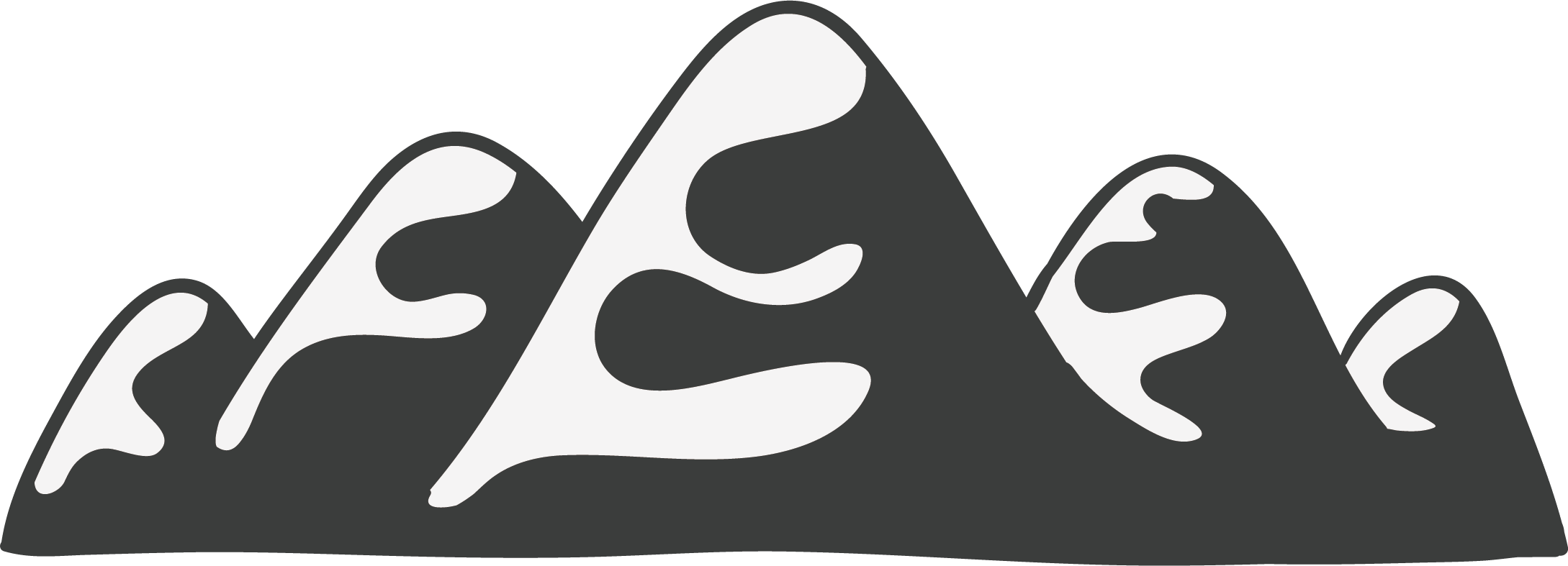 2178x787 Drawing Silhouette Euclidean Vector