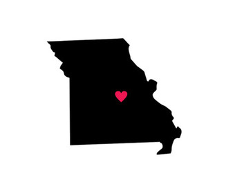 340x270 Idaho Heart Svg Dxf Jpeg Png File Instant Download Stencil