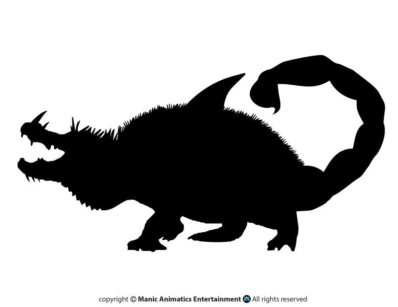 792x612 Manic Animatics On Twitter A Silhouette Of An Alligatoriguana