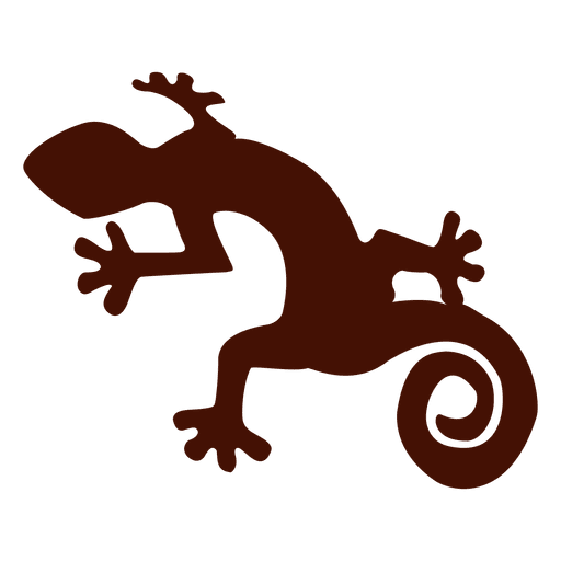 512x512 Pet Iguana Silhouette