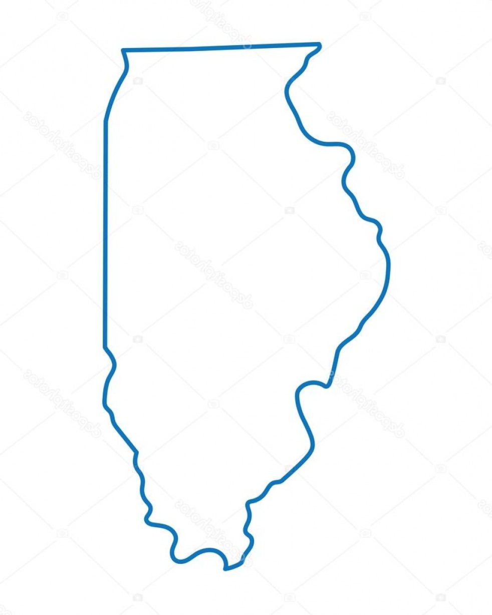 982x1228 Illinois Silhouette Vector Lazttweet