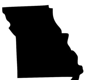 340x270 State Of Illinois Il Outline Laptop Cup Decal Svg Digital