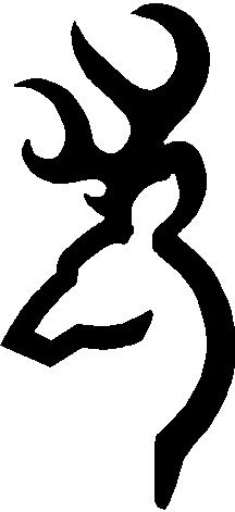 216x471 Deer Head Outline Clip Art