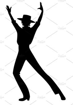 236x337 Stylized Silhouettes Of Female And Male Flamenco Dancers Easter