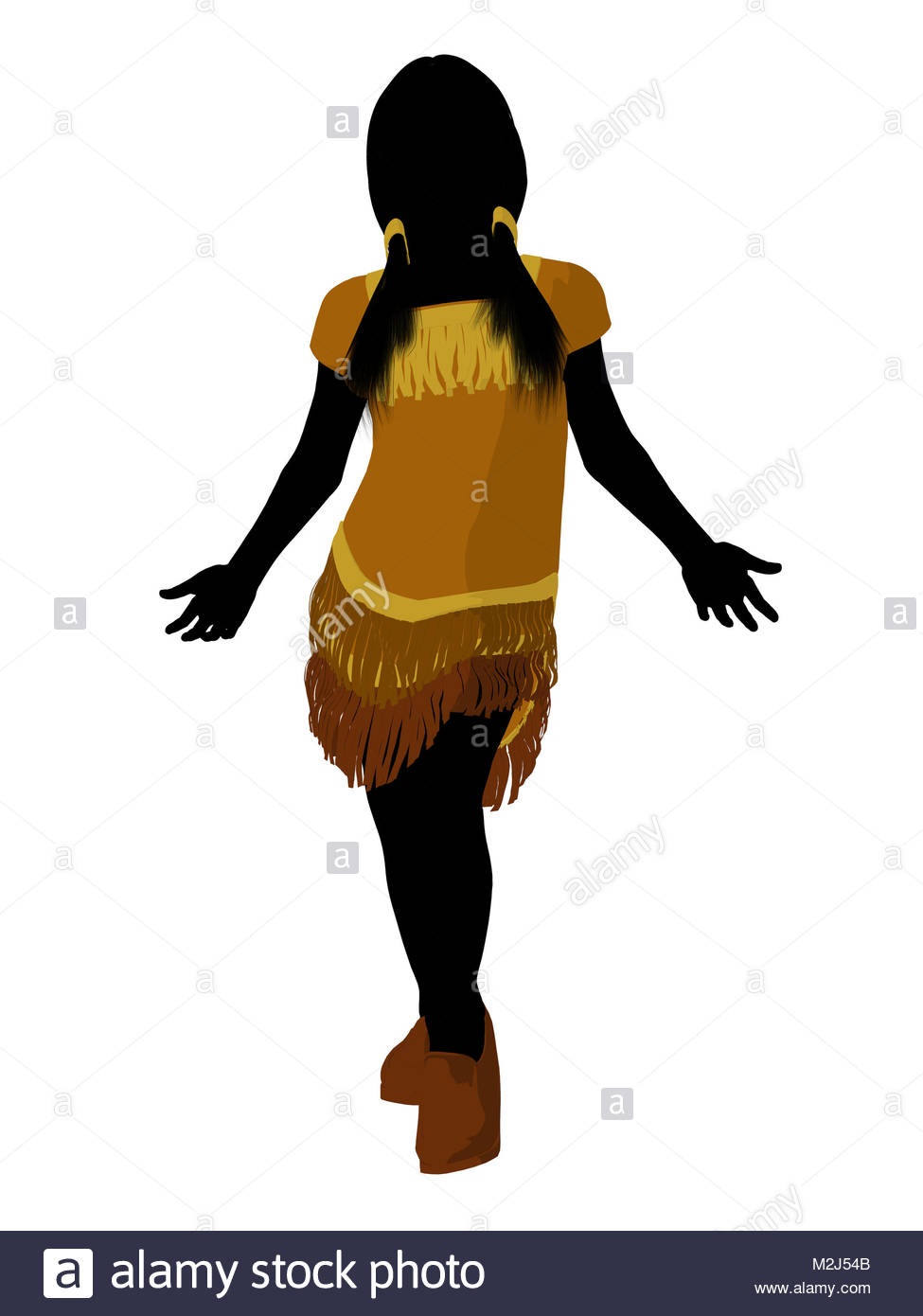 975x1390 Native American Indian Silhouette Illustration On A White