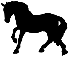 250x201 Horse Silhouette