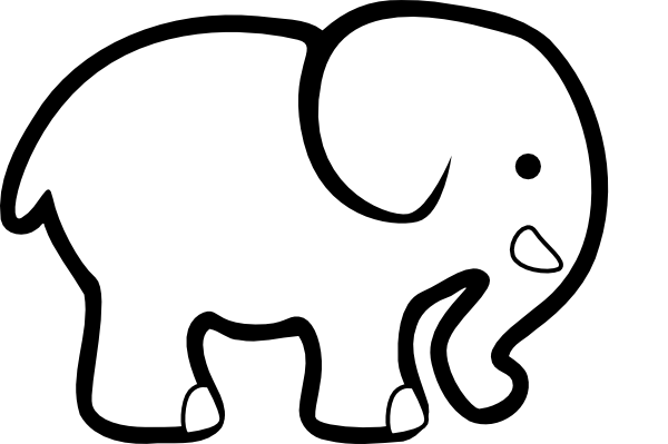 600x399 Free Free Elephant Pictures, Hanslodge Clip Art Collection