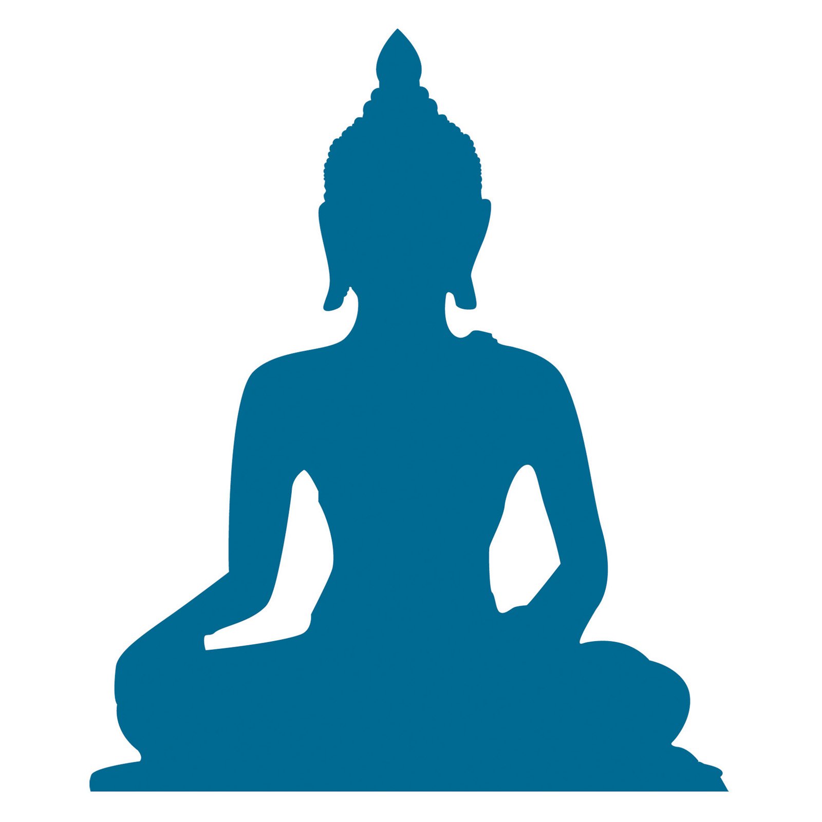 1600x1600 Indian Buddha Wall Decal