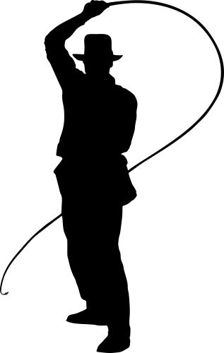 Indiana Jones Silhouette at GetDrawings | Free download