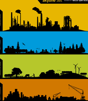 305x352 Dubai Skyline Silhouette Illustration Free Vector Download 376973