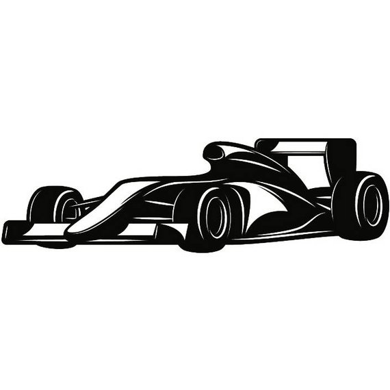 Indy Car Silhouette at GetDrawings | Free download