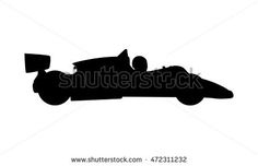 236x152 Formula 1 Car Silhouette