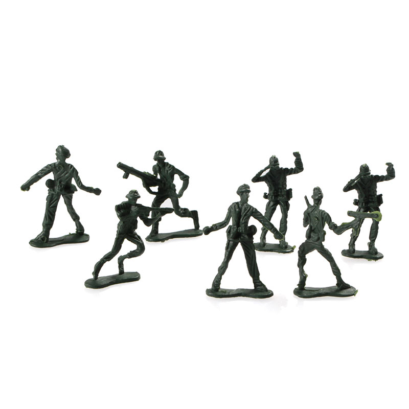 800x800 12pcslot Plastic Soldier Toys Childrens Anime Action Figure Sets